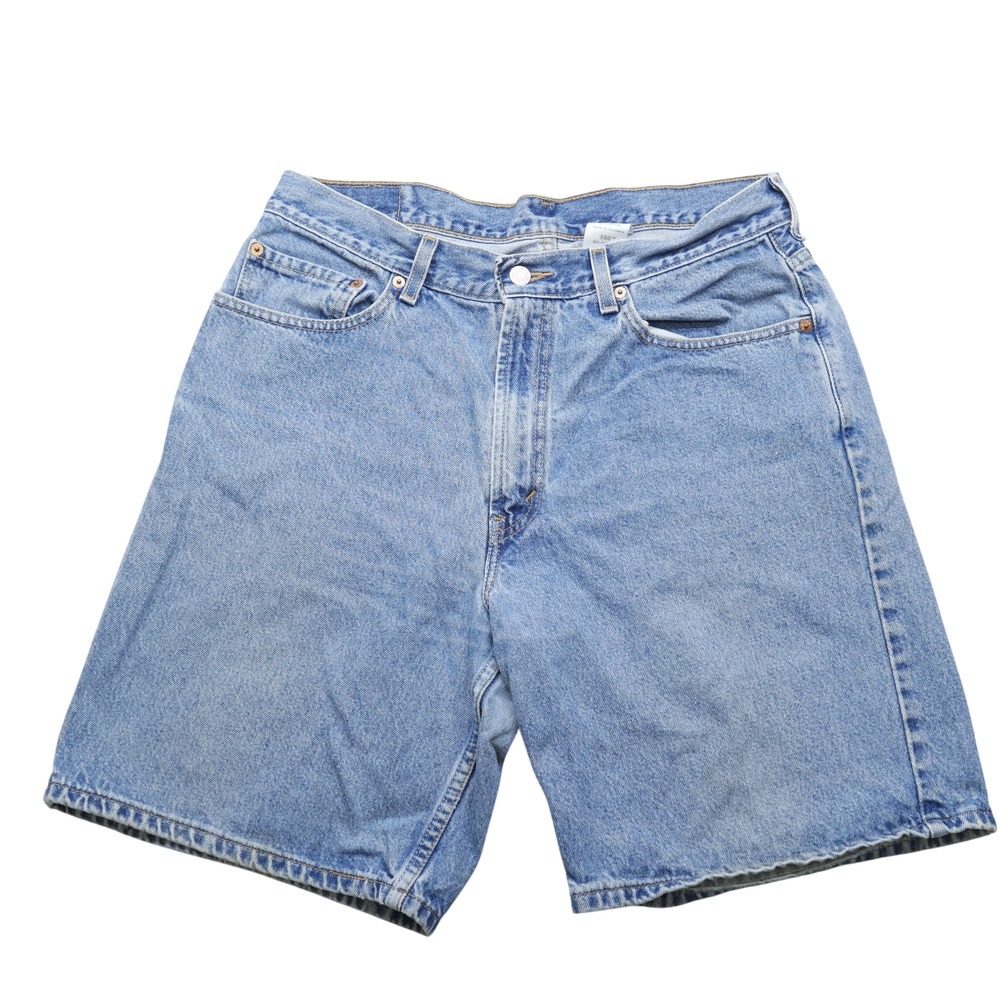 Vintage‎ Levi's 550 Shorts Mens 33 Relaxed Fit Blue Denim 90s Y2K Casual
